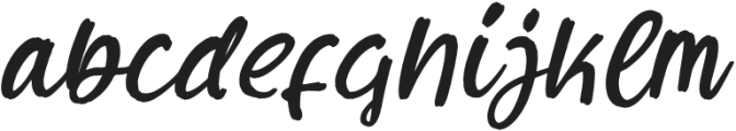 Magnetta Laurelly Italic otf (400) Font LOWERCASE
