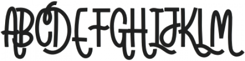 Magnificent Font - Alternates Regular otf (400) Font UPPERCASE