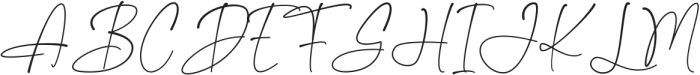 Magnificent Signature otf (400) Font UPPERCASE