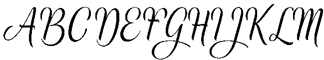 Magnificent otf (400) Font UPPERCASE