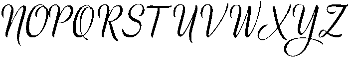Magnificent otf (400) Font UPPERCASE