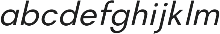 Magnify Light Italic ttf (300) Font LOWERCASE