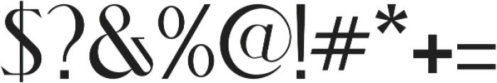 Magnita otf (400) Font OTHER CHARS