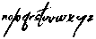 Magnitude otf (400) Font LOWERCASE
