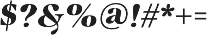 Magnivera Medium Italic otf (500) Font OTHER CHARS