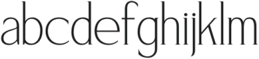 Magnofia otf (400) Font LOWERCASE