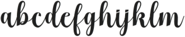 Magnolia Balmitha Slant Regular otf (700) Font LOWERCASE