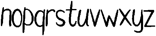 Magnolia Coast Sans otf (400) Font LOWERCASE