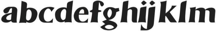 Magnolia-Italic otf (400) Font LOWERCASE