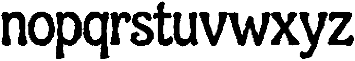 Magnolia Meadow One otf (400) Font LOWERCASE