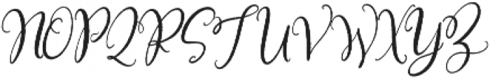 Magnolia Merchant Italic otf (400) Font UPPERCASE