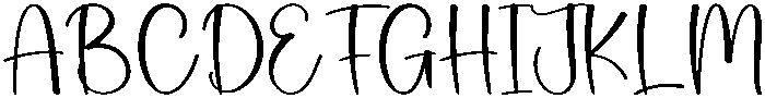 Magnolia Regular otf (400) Font UPPERCASE