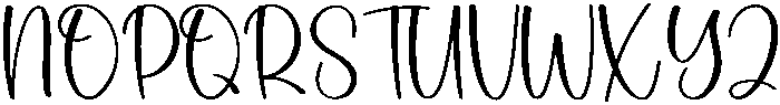 Magnolia Regular otf (400) Font UPPERCASE