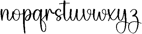Magnolia Regular otf (400) Font LOWERCASE