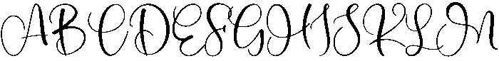 Magnolia Regular otf (400) Font UPPERCASE