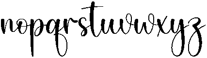 Magnolia Regular otf (400) Font LOWERCASE