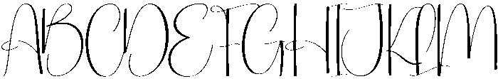 Magnolia Regular otf (400) Font UPPERCASE