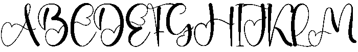 Magnolia Regular otf (400) Font UPPERCASE