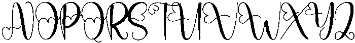 Magnolia Regular otf (400) Font UPPERCASE