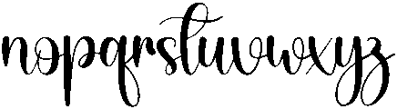 Magnolia Regular otf (400) Font LOWERCASE