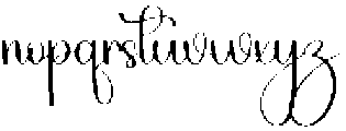 Magnolia Regular otf (400) Font LOWERCASE