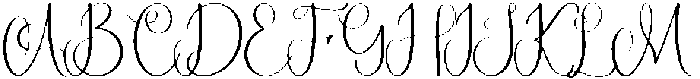 Magnolia Regular otf (400) Font UPPERCASE