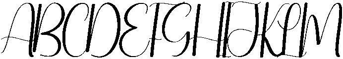 Magnolia Regular otf (400) Font UPPERCASE