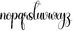 Magnolia Regular otf (400) Font LOWERCASE