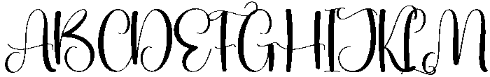 Magnolia Regular otf (400) Font UPPERCASE