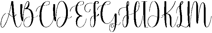 Magnolia Regular otf (400) Font UPPERCASE