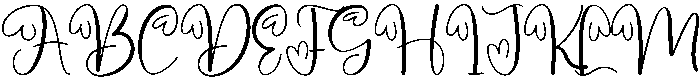 Magnolia Regular otf (400) Font UPPERCASE