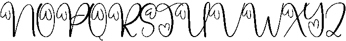 Magnolia Regular otf (400) Font UPPERCASE