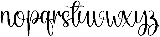 Magnolia Regular otf (400) Font LOWERCASE