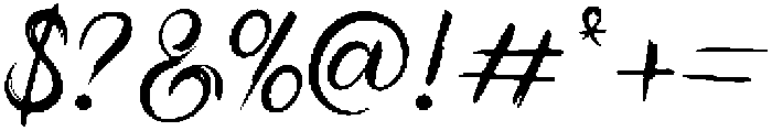Magnolia-Regular otf (400) Font OTHER CHARS