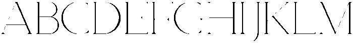 Magnolia Regular otf (400) Font UPPERCASE