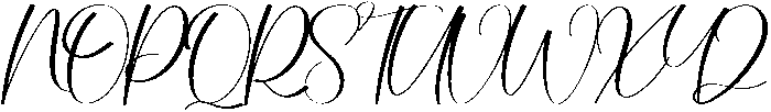 Magnolia Signature Regular otf (400) Font UPPERCASE