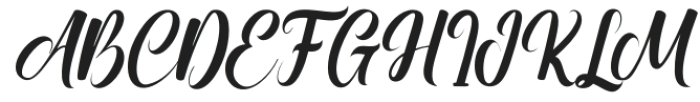 Magnolia Springs Regular otf (400) Font UPPERCASE