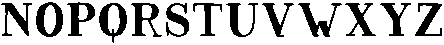 Magnolia Tree Serif Solid Regular otf (400) Font UPPERCASE