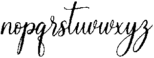 Magnolia otf (400) Font LOWERCASE