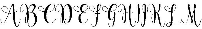 Magnolia otf (400) Font UPPERCASE