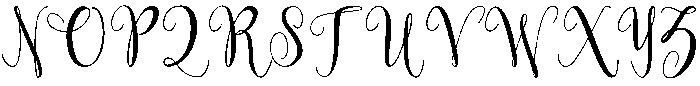 Magnolia otf (400) Font UPPERCASE