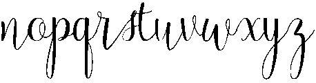 Magnolia otf (400) Font LOWERCASE