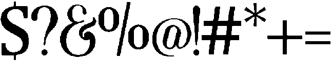 Magnolia otf (400) Font OTHER CHARS