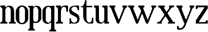 Magnolia otf (400) Font LOWERCASE