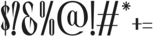 Magnolland Regular otf (400) Font OTHER CHARS