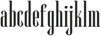 Magnolland Regular otf (400) Font LOWERCASE