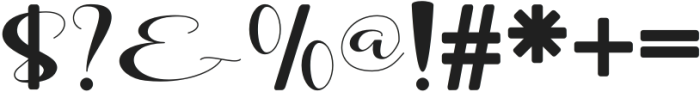 Magnotta Regular otf (400) Font OTHER CHARS