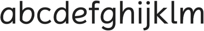 Magnum Sans Pro Alfa Regular otf (400) Font LOWERCASE