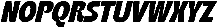 Magot Italic Italic otf (400) Font UPPERCASE