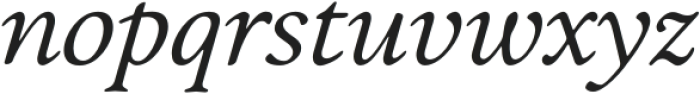 Magreb-Italic otf (400) Font LOWERCASE